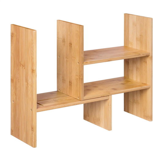 Songmics Adapt Bamboo Desk Organizer - Organiser - Main image
