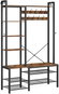 Hall Set Songimics Vasagle Ludge Hallway coat rack, vintage brown - Předsíňová stěna