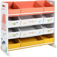 Songmics Children's shelf Vurt 83 cm multicoloured - Shelving Unit