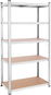 Songmics Wera 100 × 200 cm stříbrný - Regál