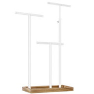 SONGMICS Jewellery stand, black and brown, practical and compact for storing small jewellery - Jewellery Stand