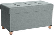 Songmics Jarle light grey - Ottoman