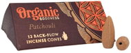 Song of India Organic Goodness Scented frangipane with backflow, Patchouli 12 pcs - Incense Sticks