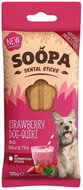 Soopa Dental Sticks Strawberry Dog-Quiri 100 g - Dog Treats