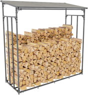 SORTLAND DALEN, aluminium, anthracite 165 × 165 × 70 cm - Woodshed