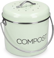 Sortland Nordic Kitchen composter, 3 l, metal - mint green - Rubbish Bin