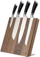 Sortland Stojan na nože PremiumLine, kvalitní ořech, 27,7 × 27,5 cm - Knife Block