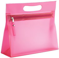 Sortland Transparent 24 × 20 × 7 cm, PVC, pink - Make-up Bag