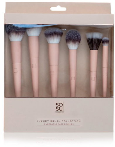 SOSU Cosmetics Face Brush Set - Make-up Brush Set - Main image