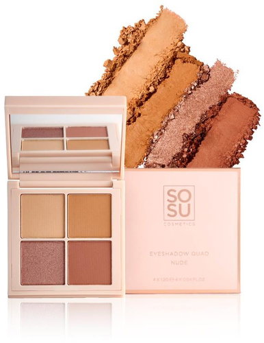 SOSU Cosmetics Nude Eyeshadow Quad - Eyeshadow - Main image