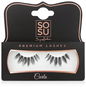 SOSU Cosmetics Premium Lashes umělé řasy Carla - Nalepovací řasy