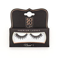 SOSU Cosmetics Premium Lashes artificial eyelashes Naomi - Adhesive Eyelashes