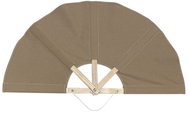 Sotra ash sauna fan 80×43cm, sand - Sauna Fan