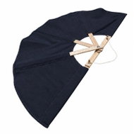 Sotra ash sauna fan 80×43cm, blue - Sauna Fan