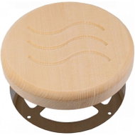 SOTRA Ventilační disk do sauny D100, lípa a nerez - Sauna Ventilation
