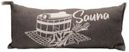 UAB Namu Tekstile SOTRA SAUNA, 50 × 22 cm, šedý - Sauna Pillow