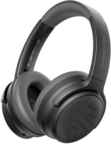 Soundpeats Space Pro Black - Vezeték nélküli fül-/fejhallgató - Fő fotó