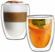 Ezystyle Latté - Doppelwandiges Glas - 350 ml - 2 Stück - Glas