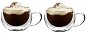 Ezystyle Cappuccino, double wall, 270 ml, 2 pcs - Glass