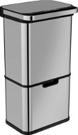 Home Contactless Waste Bin with Ozoniser 60L (36 + 24L) - Rubbish Bin