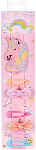 Souza! Hanging organizer unicorn Sally + 8 hair clips - Hanging closet organiser - Main image