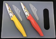 SOVIO Set of 2 Knives + Cutting Board SV-N02PSL Sheet - Knife Set