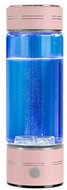 SOVIO hydrogen water generator 500 ml 1600ppb with thread for PET bottle pink - Hydrogen Bottle