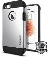 SPIGEN Tough Armour Satin Silver iPhone SE / 5s / 5 - Phone Cover