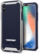 Spigen Signature Neo Hybrid Silver iPhone X - Phone Cover