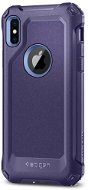 Spigen Signature Tough Armor Purple iPhone X - Kryt na mobil