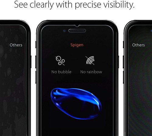 SPIGEN Screen Protector GLAS.tR SLIM HD iPhone 7 plus - Schutzglas