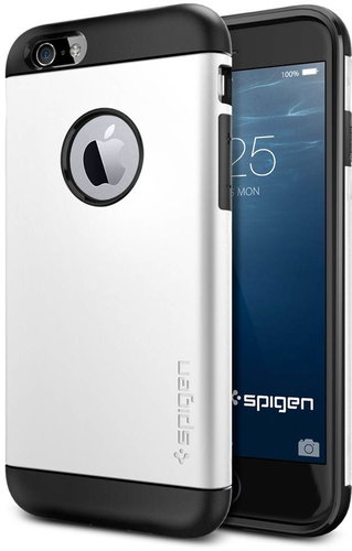  SPIGEN Slim Armor Shimmer White  - Phone Cover - Main image