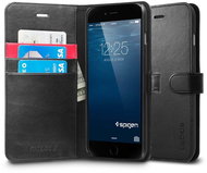 SPIGEN Wallet With Black iPhone 6 Plus - Phone Cover