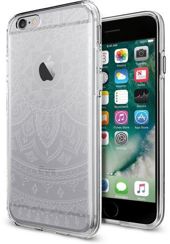 SPIGEN Liquid Shine Clear iPhone 6/6S - Phone Cover - Main image