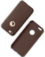 SPIGEN Olive Brown Leather Fit - Phone Cover