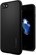 Telefon tok Spigen Liquid Air Black iPhone 7/8/SE 2020/SE 2022 fekete tok - Kryt na mobil