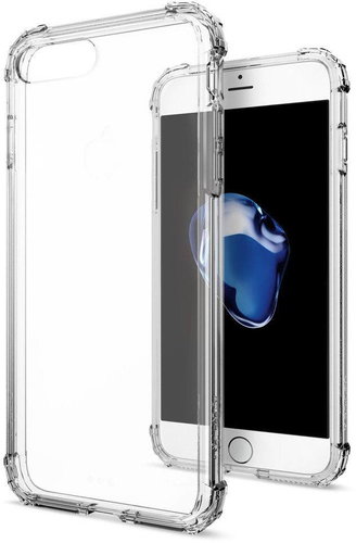 Spigen Crystal Shell Clear Crystal iPhone 7 Plus - Phone Cover - Main image