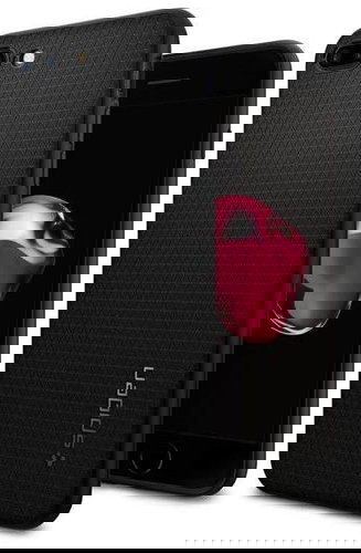 Spigen Liquid Black iPhone 7 Plus/8 Plus - Phone Cover - Main image