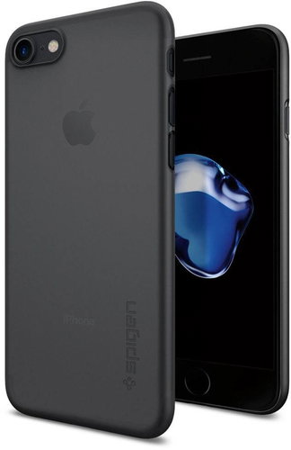 Spigen Air Skin Black iPhone 7/8 - Phone Cover - Main image