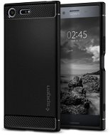 Spigen Rugged Armor Black Sony Xperia XZ1 - Telefon tok