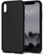 Spigen Liquid Crystal Matte Black iPhone X - Handyhülle