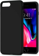 Spigen Liquid Crystal Matte Black iPhone 7/8 Plus - Kryt na mobil