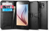 SPIGEN Wallet With Black - Phone Cover