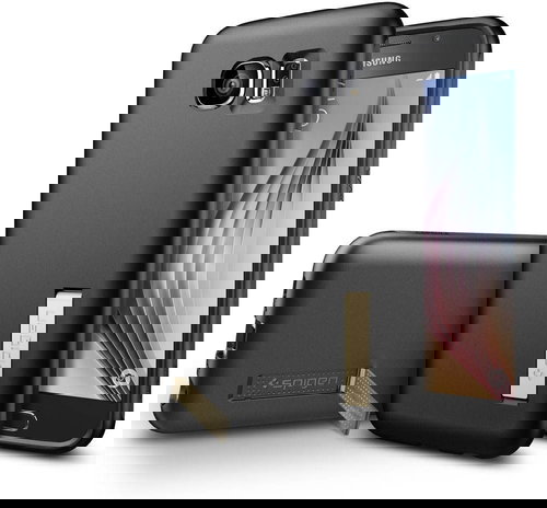 SPIGEN Capsule Solid Black - Phone Cover - Main image