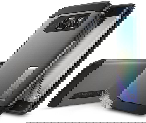 Spigen Slim Armor Gunmetal - Phone Cover - Main image