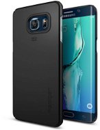 SPIGEN Thin Fit Black Smartphonehülle für Galaxy S6 edge - Schutzabdeckung