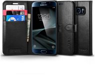 SPIGEN Wallet S Black Samsung Galaxy S7 - Puzdro na mobil