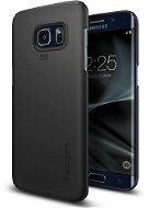 Schutzhülle SPIGEN Thin Fit Black Samsung Galaxy S7 Edge - Schutzabdeckung