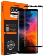 Spigen Glas.tR SLIM OnePlus 6T fekete - Üvegfólia