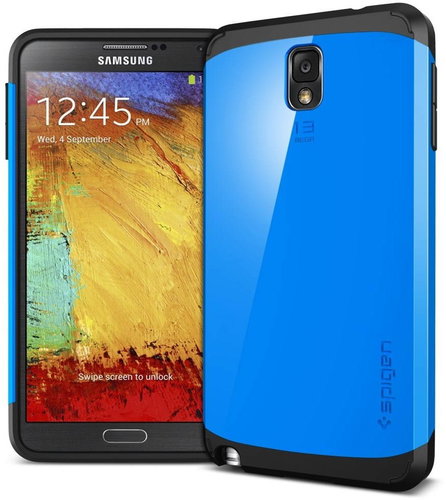  SPIGEN SGP Case Slim Armor Dodger Blue  - Phone Cover - Main image
